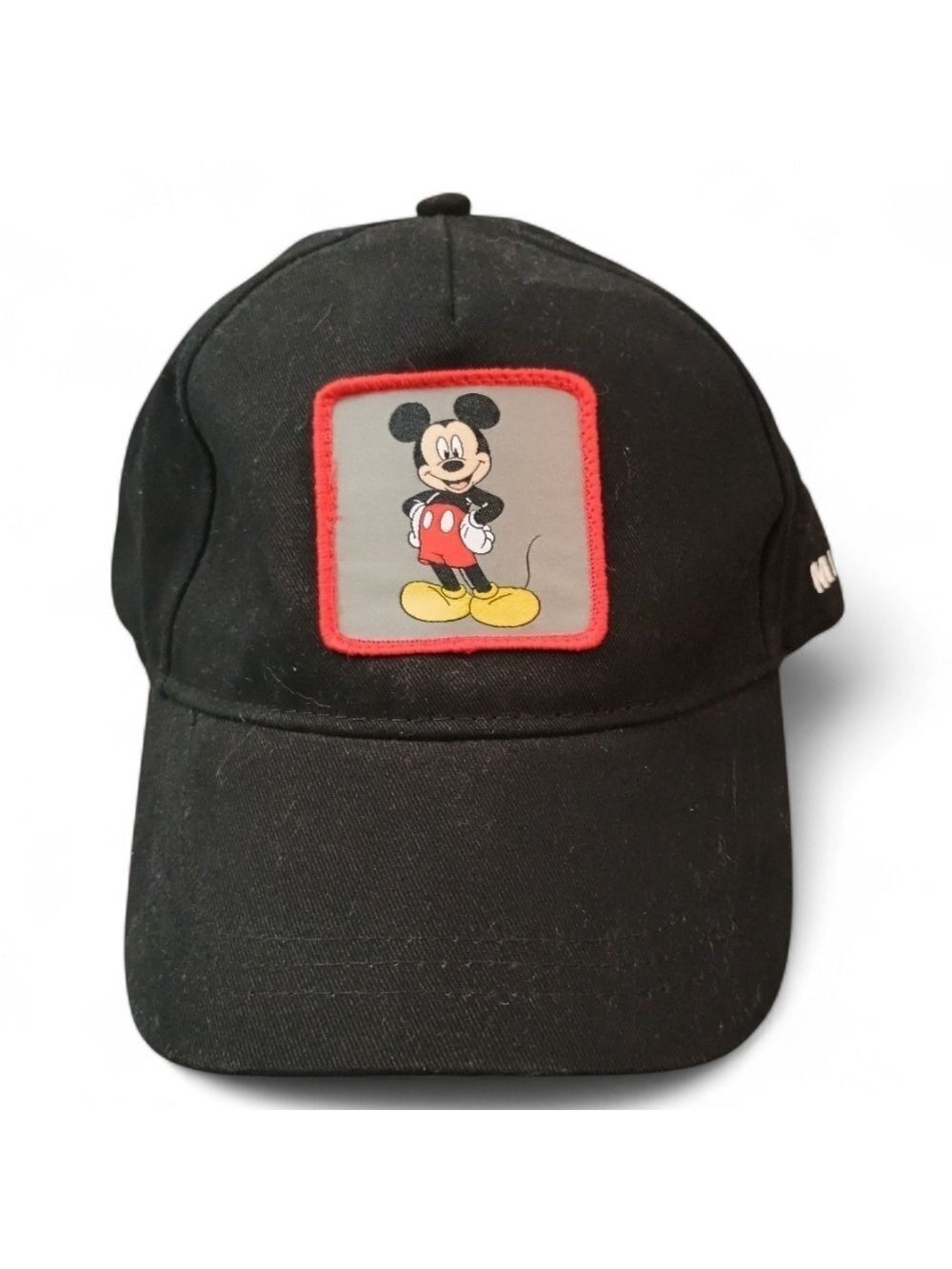 NWT DISNEY Patch Black Mickey Mouse Baseball Cap